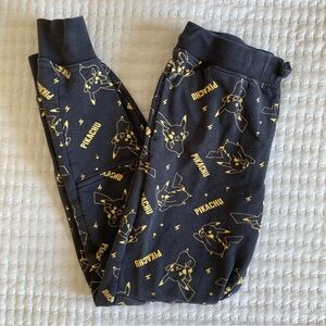 Hanna Andersson Pikachu Joggers, size 10 (140cm)